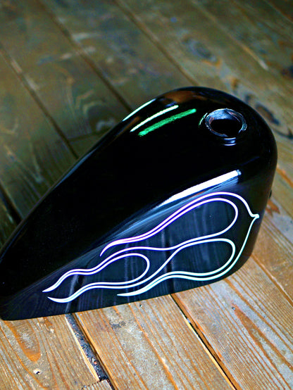 Flames Tank Decal - Gloss 2