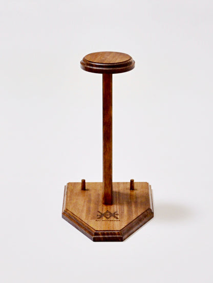 木製ヘルメットスタンド / Wooden Helmet Stand