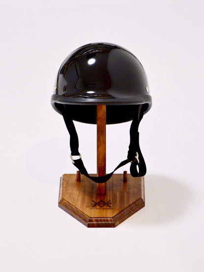 木製ヘルメットスタンド / Wooden Helmet Stand