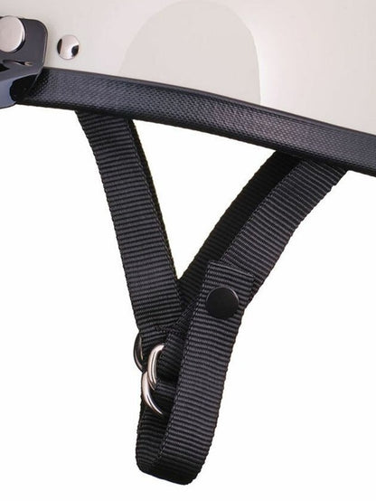 TT&CO. | EAGLE ROAD HALF HELMET IVORY with MINI VISOR BLACK