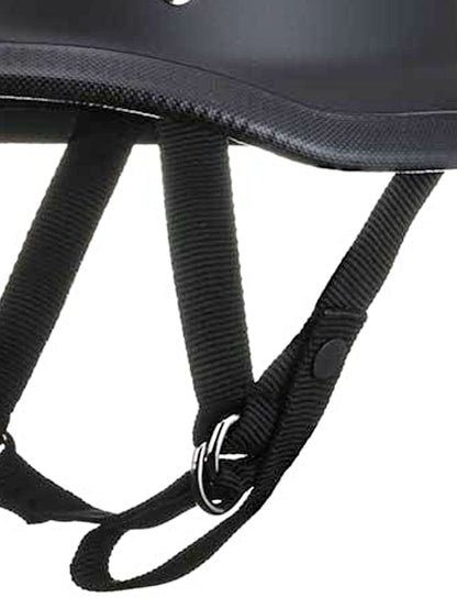 TT&CO. | USA GERMAN HALF HELMET SEMI GLOSS BLACK