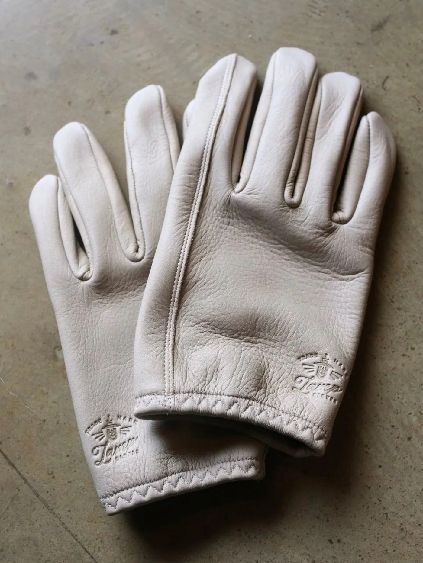 Lamp gloves | Utility glove Shorty - Greige