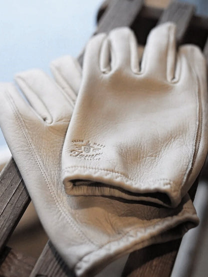 Lamp gloves | Utility glove Shorty - Greige