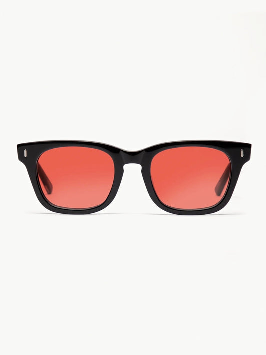 DECADE EYEWEAR | BIG EARL 50s - GLOSS BLACK/RED