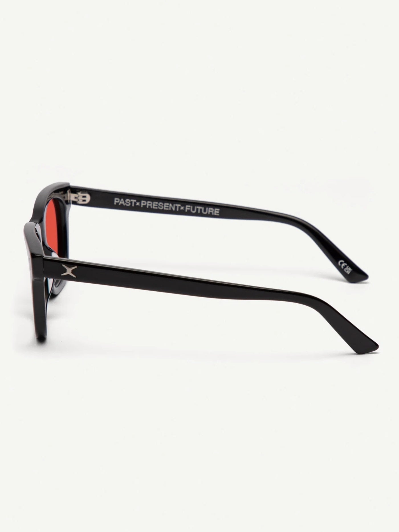 DECADE EYEWEAR | BIG EARL 50s - GLOSS BLACK/RED