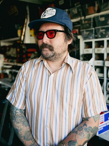 DECADE EYEWEAR | BIG EARL 50s - GLOSS BLACK/RED