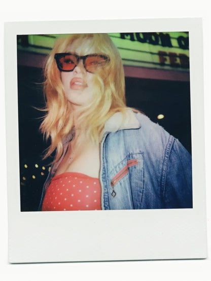 DECADE EYEWEAR | BIG EARL 50s - GLOSS BLACK/RED