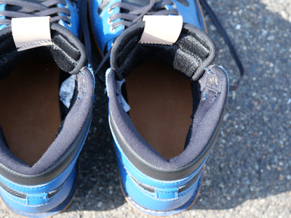 USED NIKE AIR JORDAN 1 【MarinaBlue】 MOTOR CYCLE REPAIR VIBRAM 27.0cm
