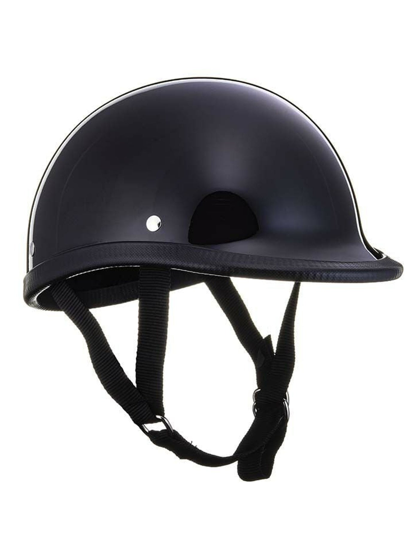 TT&CO. | USA JOCKEY BLACK HALF HELMET