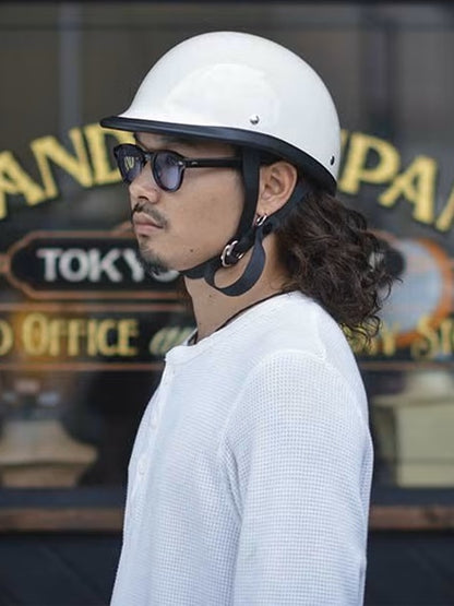 TT&CO. | USA JOCKEY IVORY HALF HELMET