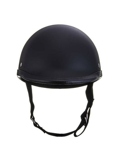 TT&CO. | USA JOCKEY MATT BLACK HALF HELMET