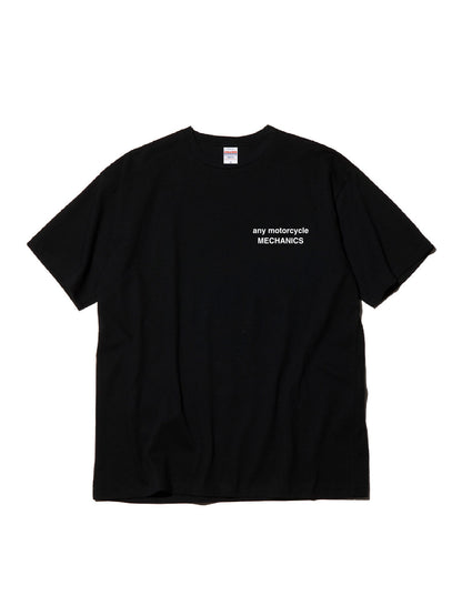 any mc MECHANICS T-Shirts - Black