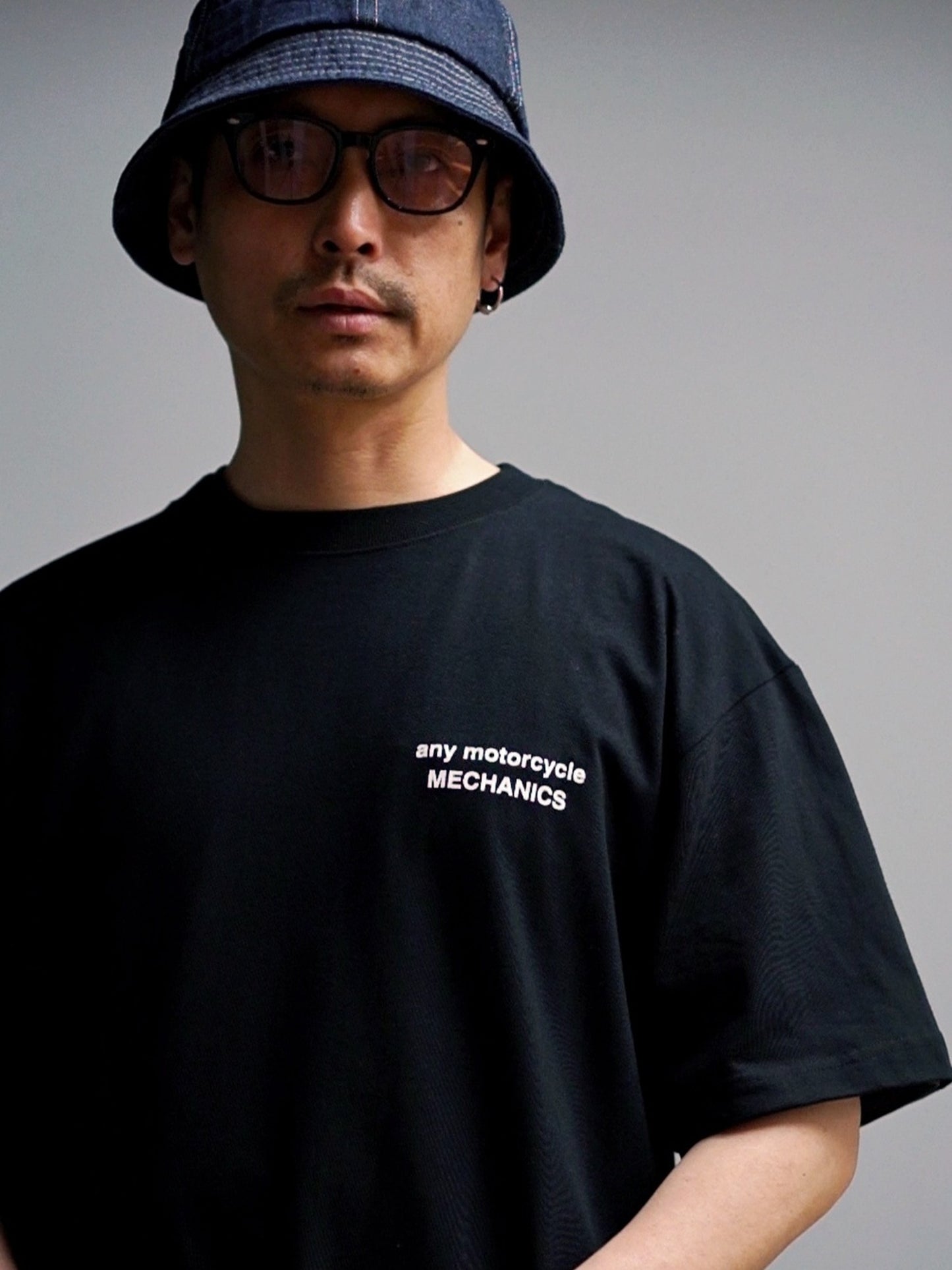 any mc MECHANICS T-Shirts - Black