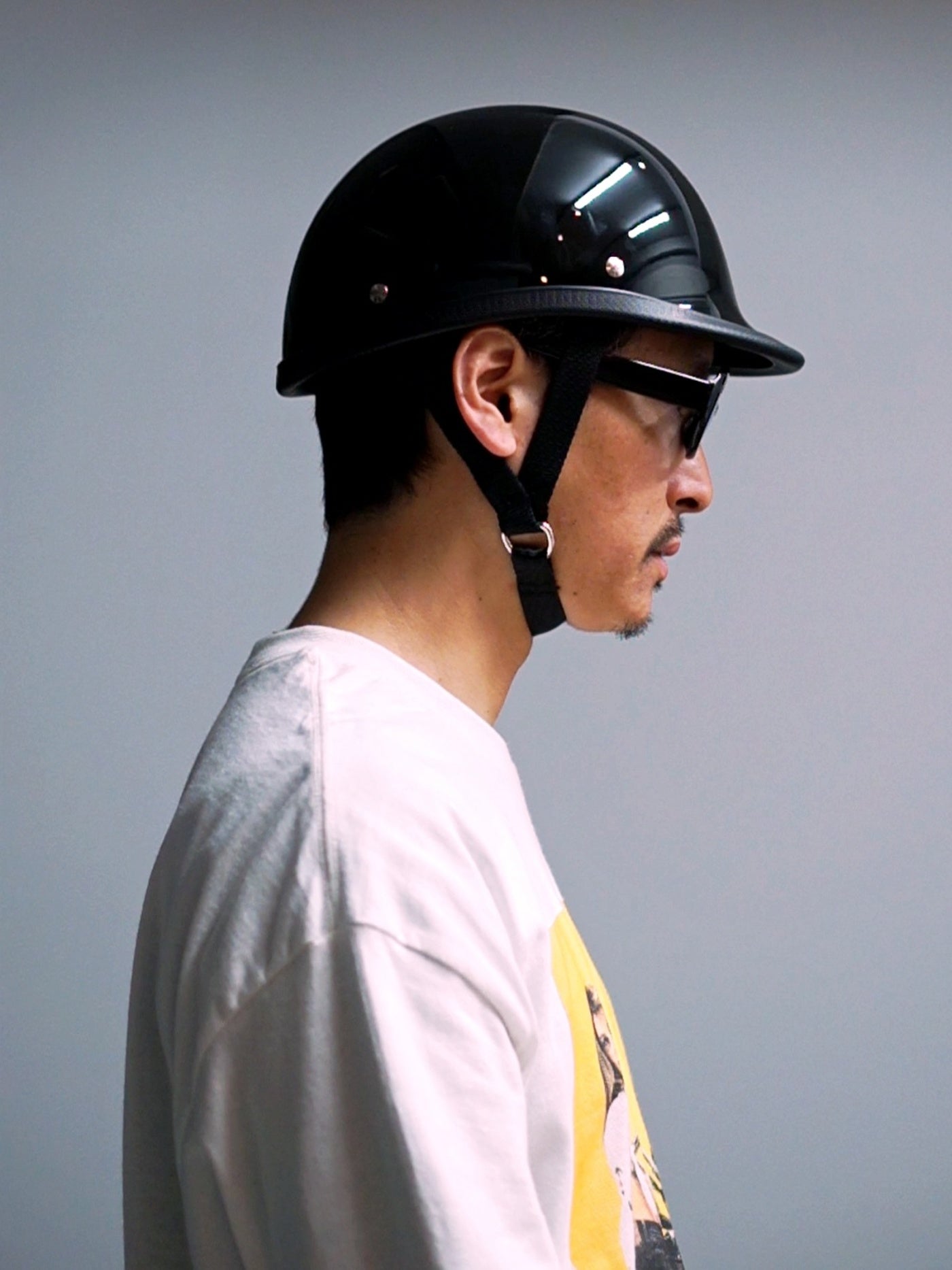 TT&CO. | USA JOCKEY BLACK HALF HELMET