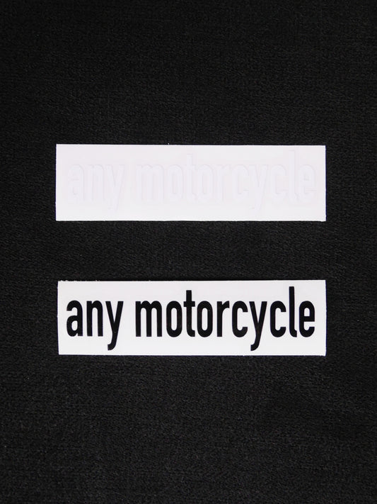 any motorcycle STICKER - 3