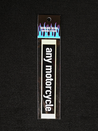 SHOULDER SHACK SOUVENIR STICKER - any スクエアロゴ