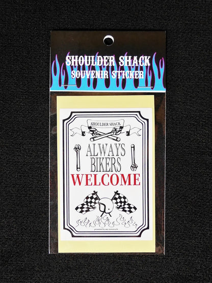SHOULDER SHACK SOUVENIR STICKER - ヴィンテージ風ポスター