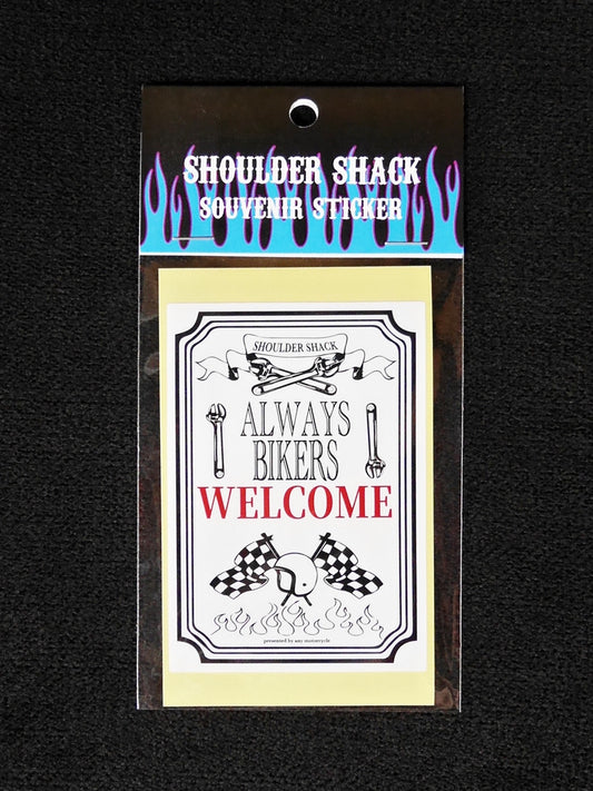 SHOULDER SHACK SOUVENIR STICKER - ヴィンテージ風ポスター