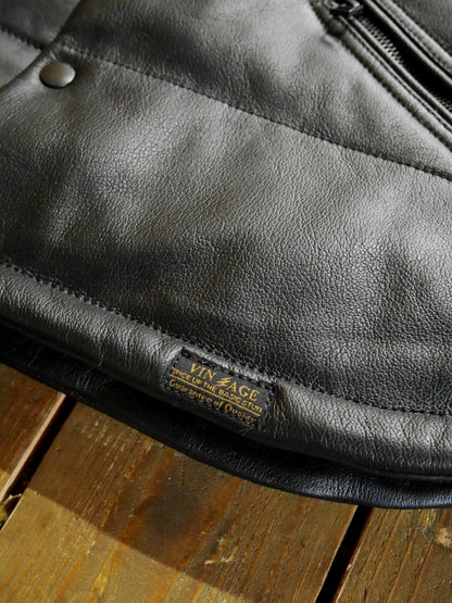 Vin&Age | TYPE VLJ7_26 NAUGHTY LEATHER VEST