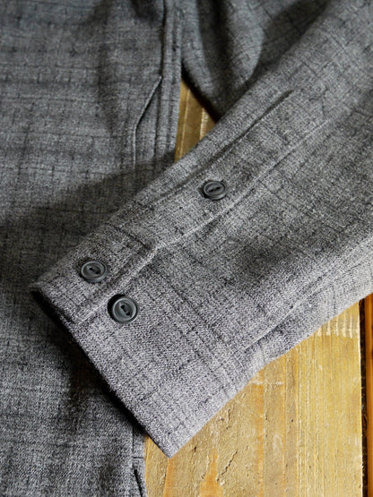 Vin&Age | TYPE VSL12_26 OMBRE CHECK SHIRT - Gray
