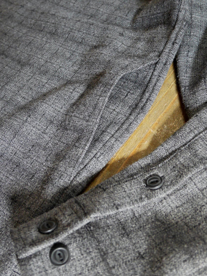 Vin&Age | TYPE VSL12_26 OMBRE CHECK SHIRT - Gray