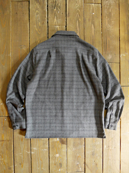 Vin&Age | TYPE VSL12_26 OMBRE CHECK SHIRT - Gray