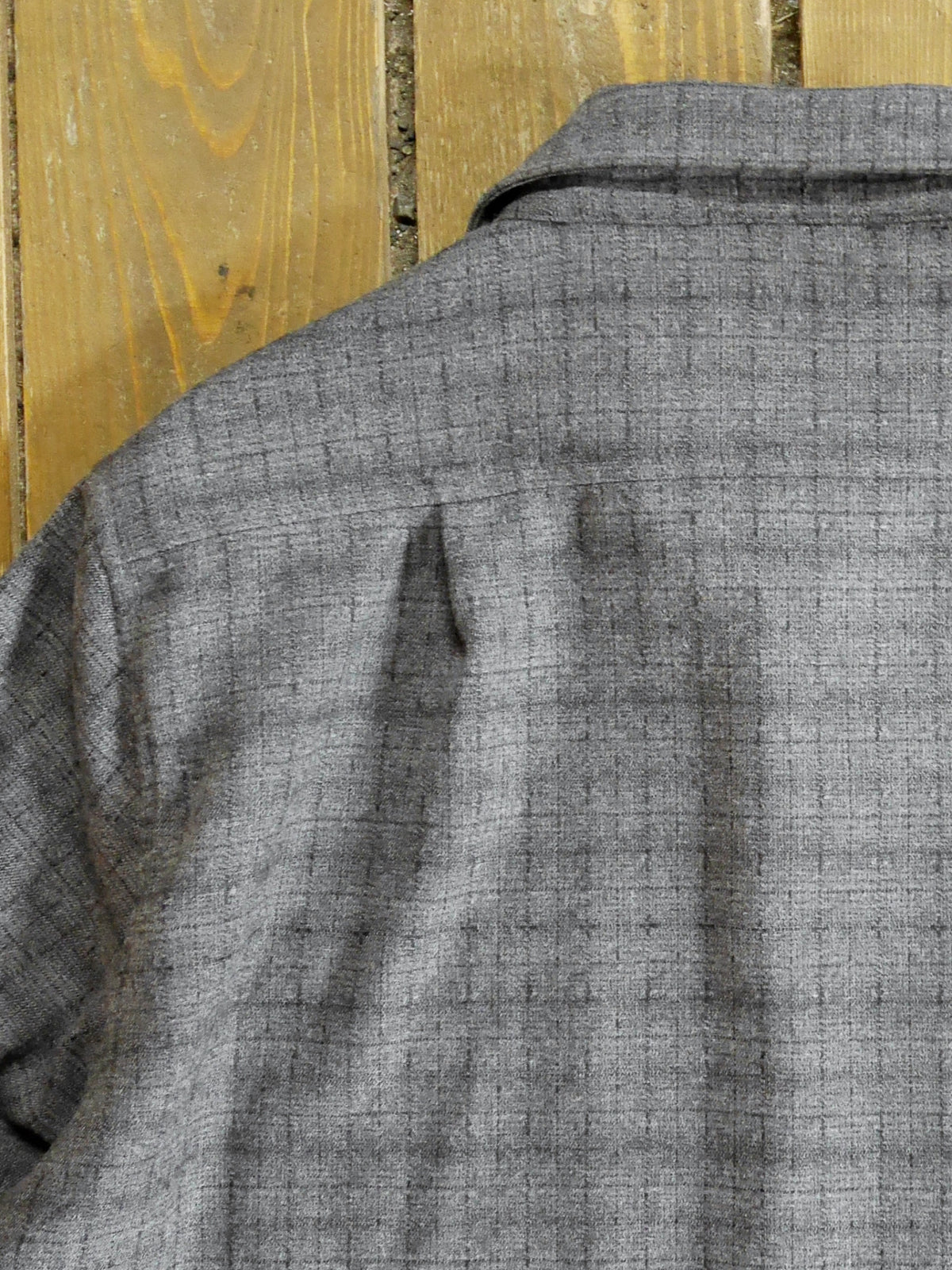 Vin&Age | TYPE VSL12_26 OMBRE CHECK SHIRT - Gray