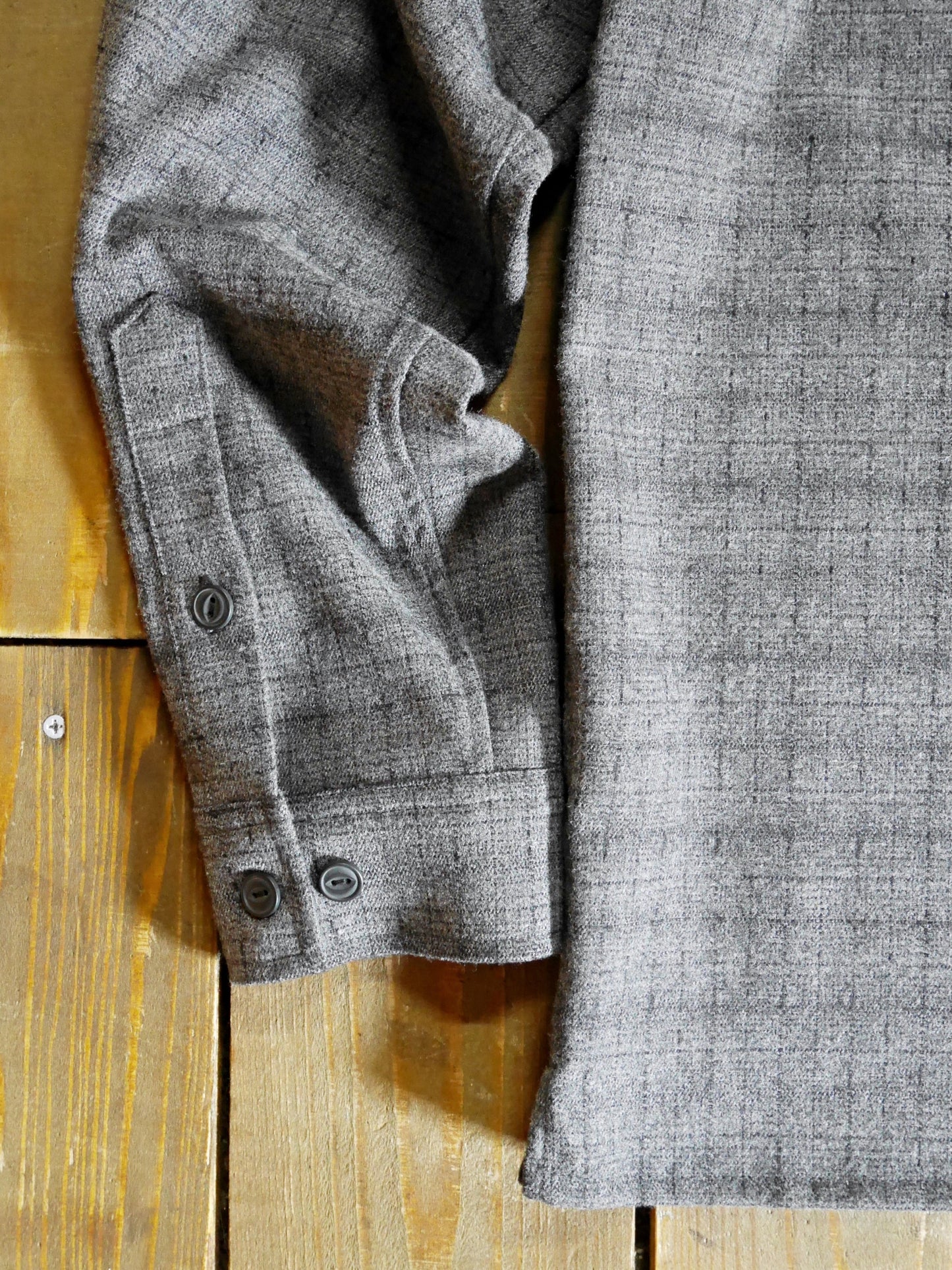 Vin&Age | TYPE VSL12_26 OMBRE CHECK SHIRT - Gray