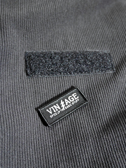 Vin&Age | TYPE VTJ9 LETTERMAN JK - Dark Gray/Mustard
