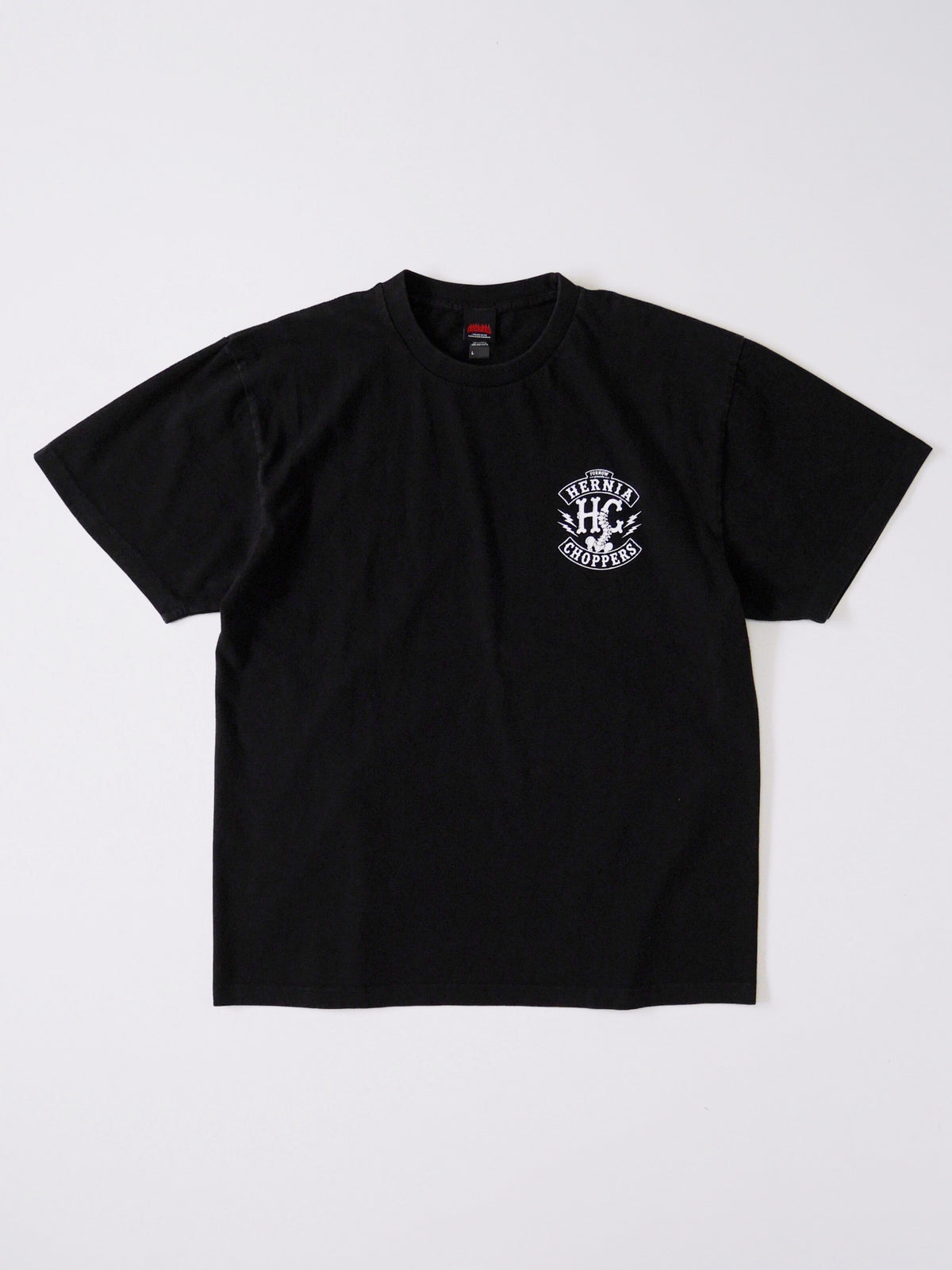 FORNOW | HERNIA CHOPPERS "KEEP ROLLIN" TEE - Black