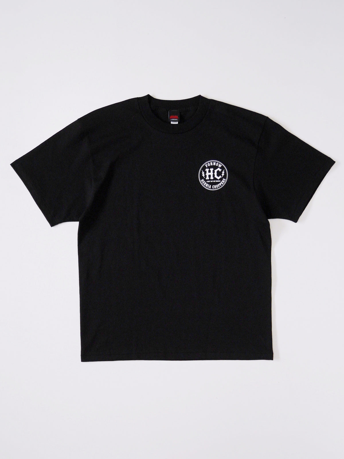 FORNOW | HERNIA CHOPPERS "BACKBONE" TEE - Black