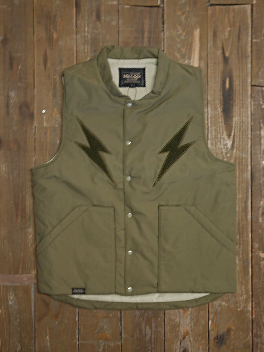 Vin&Age | TYPE VTJ11 NYLON PUFFER VEST - Khaki