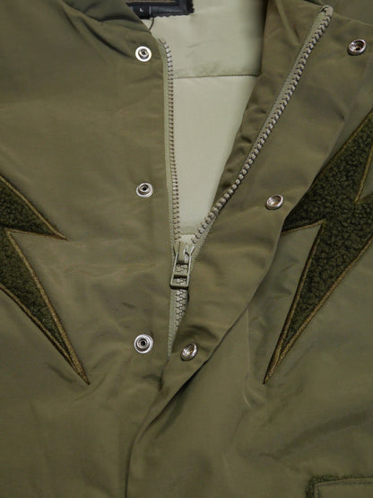 Vin&Age | TYPE VTJ11 NYLON PUFFER VEST - Khaki
