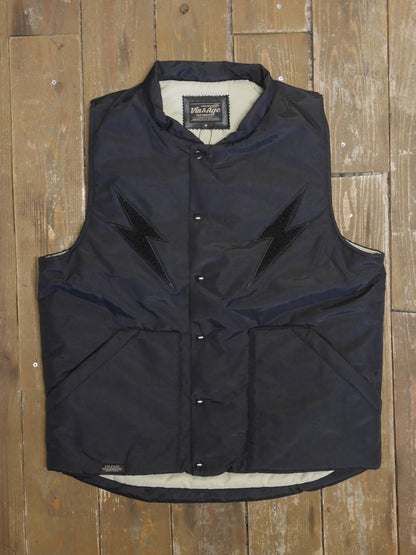 Vin&Age | TYPE VTJ11 NYLON PUFFER VEST - Black