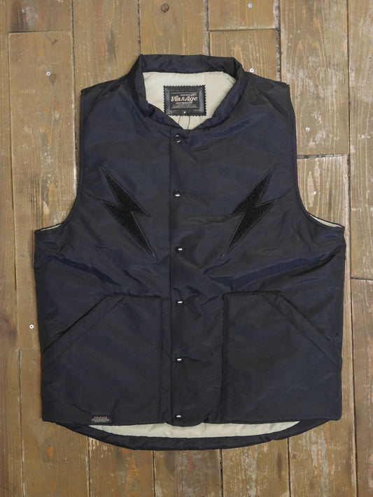 Vin&Age | TYPE VTJ11 NYLON PUFFER VEST - Black