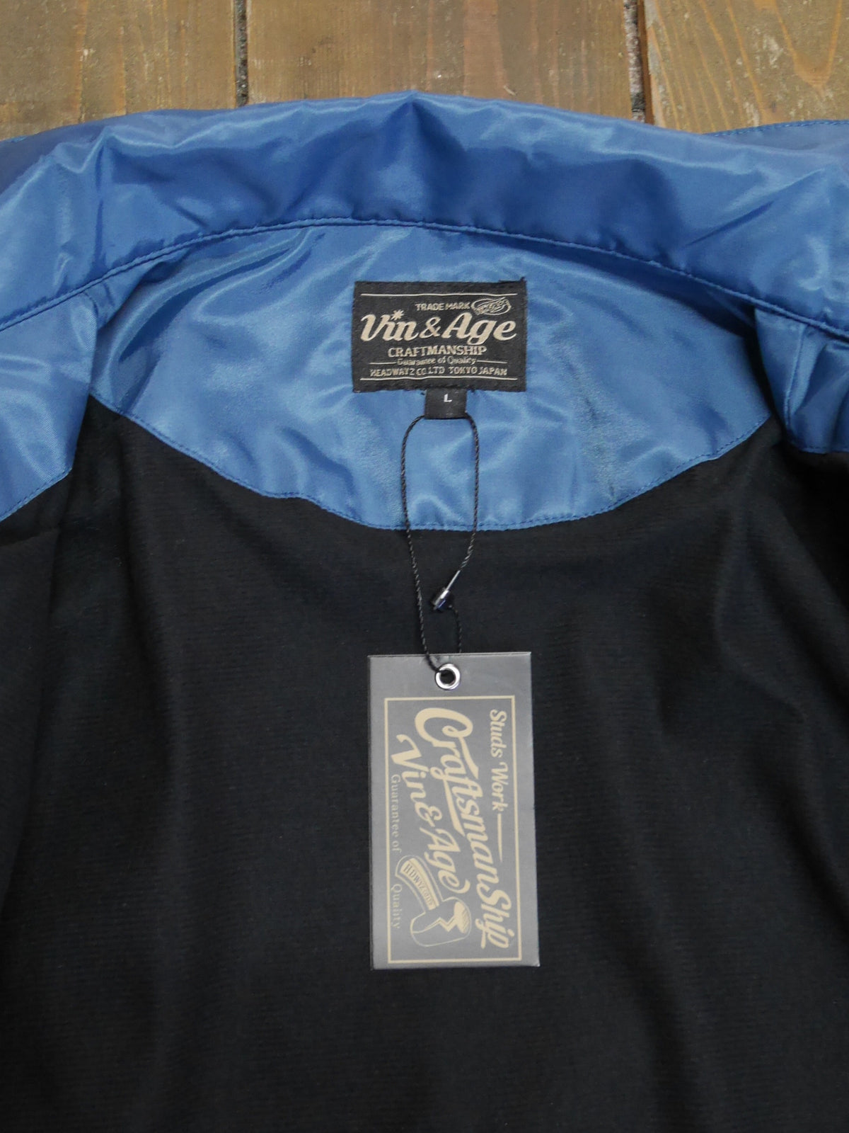 Vin&Age | TYPE VCJ1 COACH JACKET - Navy