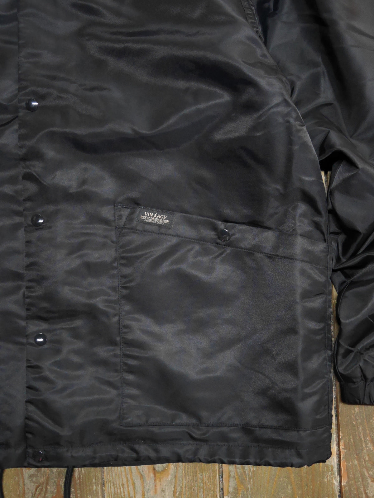 Vin&Age | TYPE VCJ1 COACH JACKET - Black