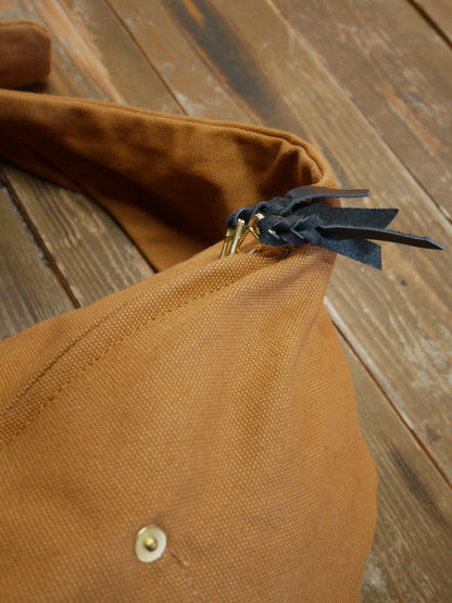 Vin&Age | TYPE VBG10 CANVAS SHOULDER BAG - Brown