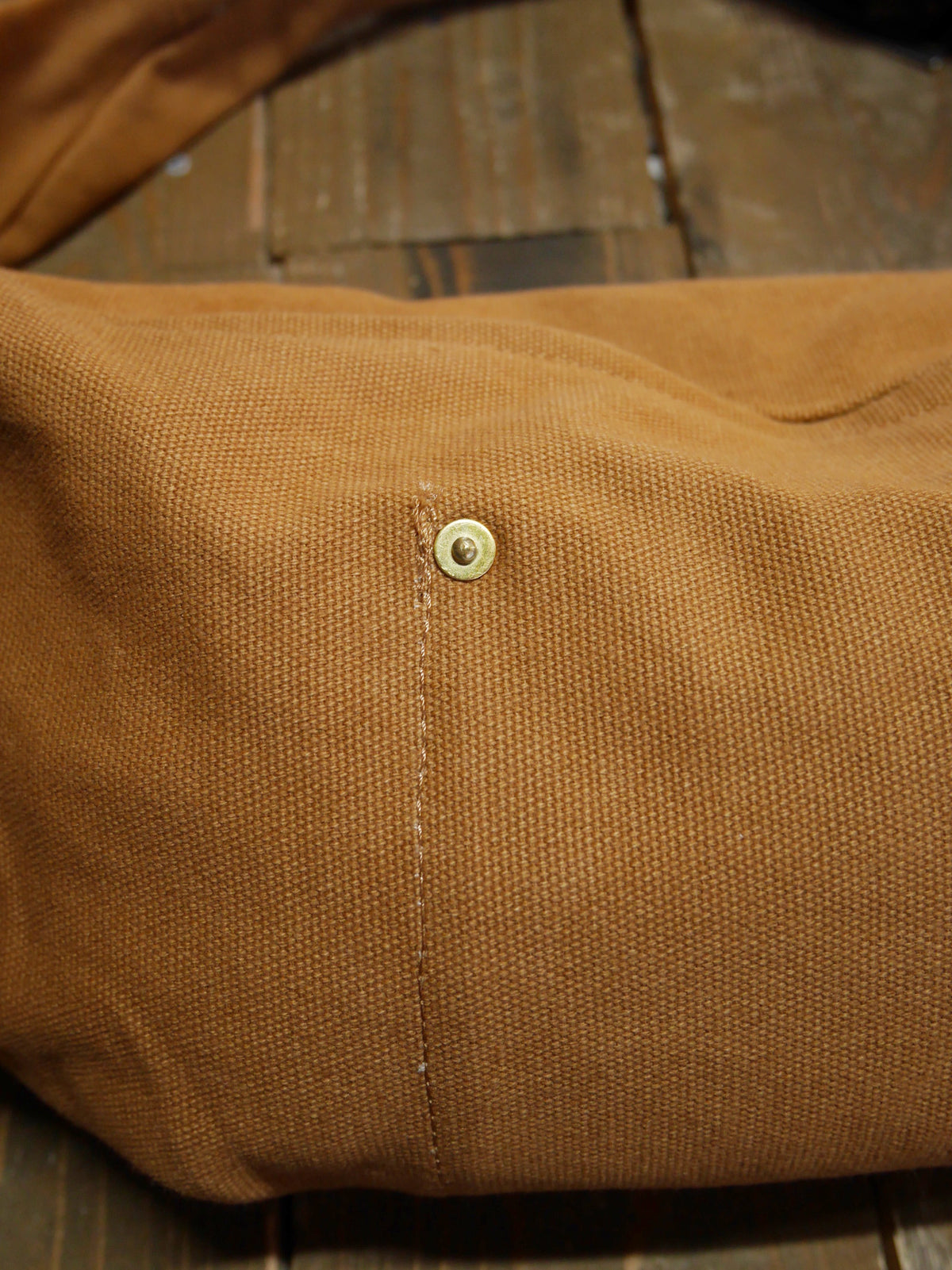 Vin&Age | TYPE VBG10 CANVAS SHOULDER BAG - Brown