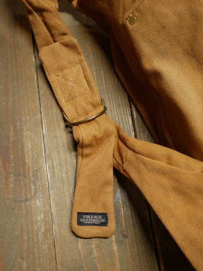 Vin&Age | TYPE VBG10 CANVAS SHOULDER BAG - Brown