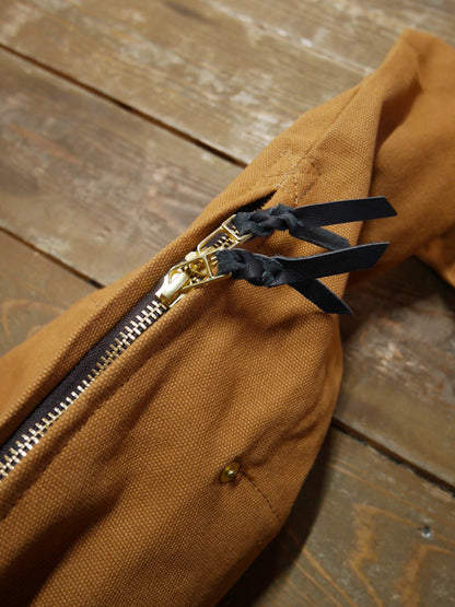 Vin&Age | TYPE VBG10 CANVAS SHOULDER BAG - Brown