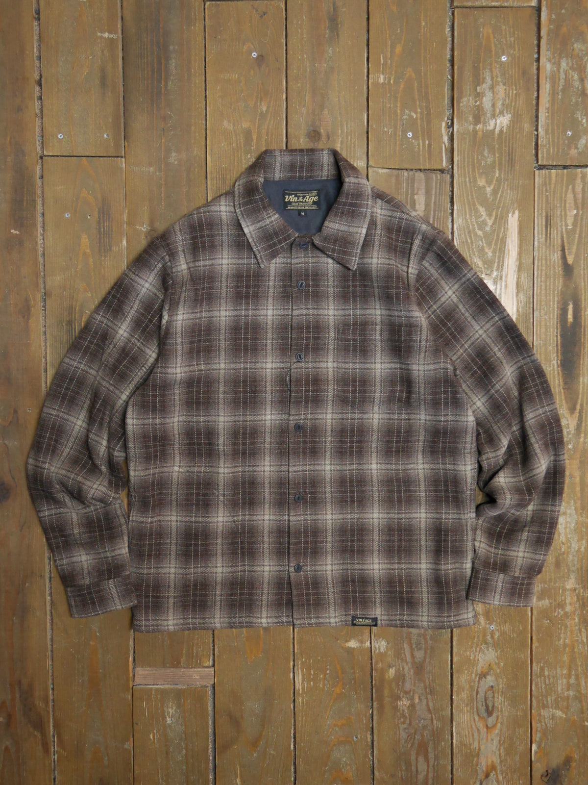 Vin&Age | TYPE VSL26W SHIRT JACKET - Brown