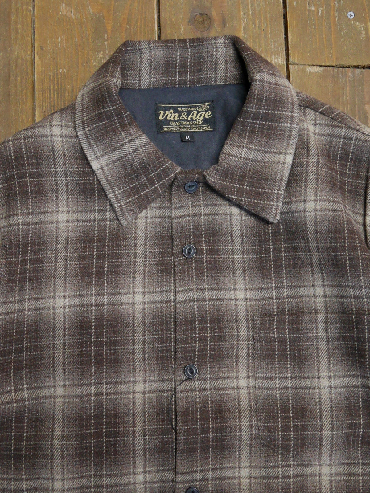 Vin&Age | TYPE VSL26W SHIRT JACKET - Brown