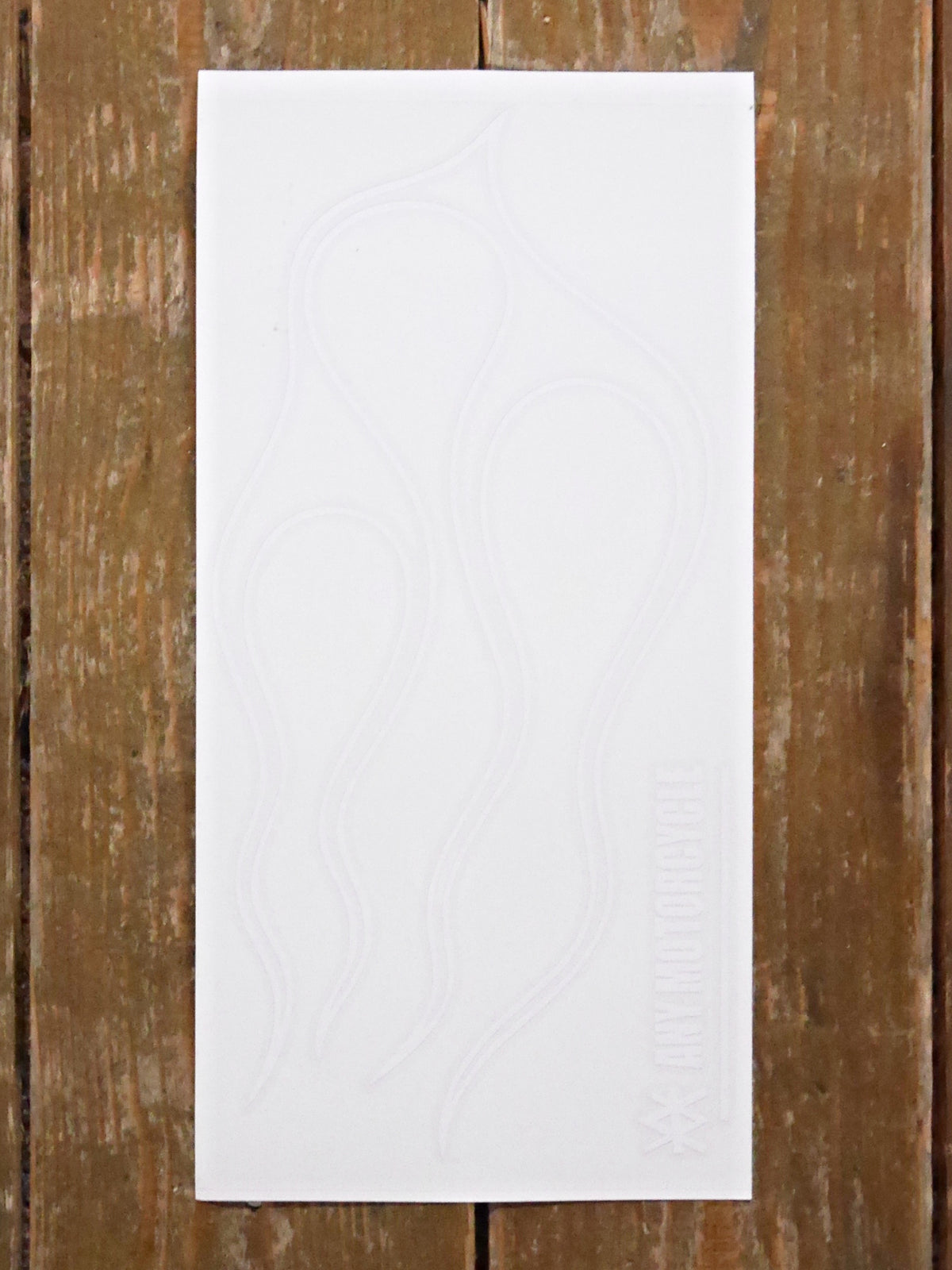 Flames Tank Decal - Gloss 2