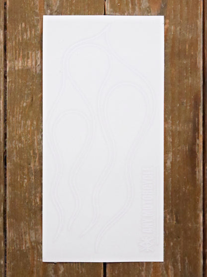 Flames Tank Decal - Gloss 2