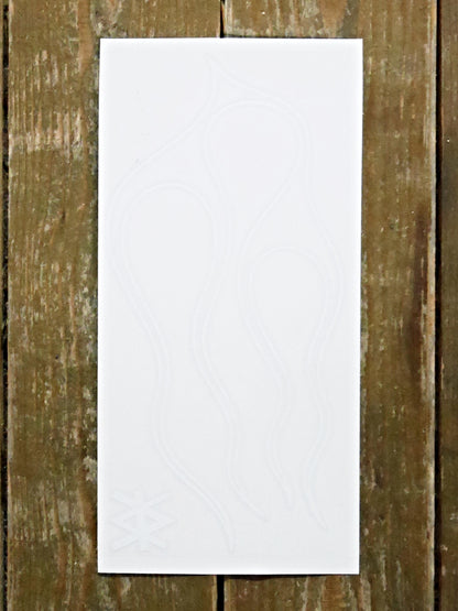 Flames Tank Decal - Gloss 2