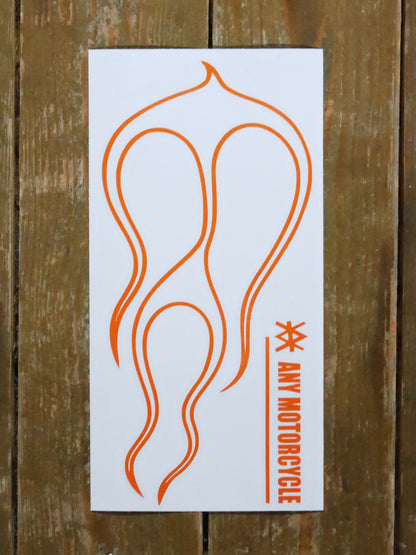 Flames Tank Decal - Gloss 1