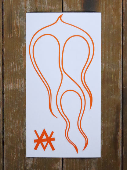 Flames Tank Decal - Gloss 1