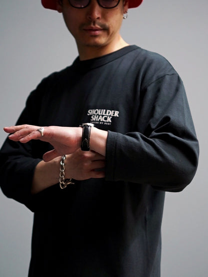 SHOULDER SHACK 3/4 Sleeve T-Shirts - Sumikuro