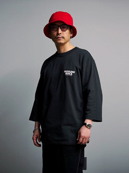 SHOULDER SHACK 3/4 Sleeve T-Shirts - Sumikuro
